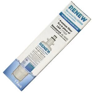 Renew 9690RNW Refrigerator Water Filter Compatible with LG LT700P / Kenmore